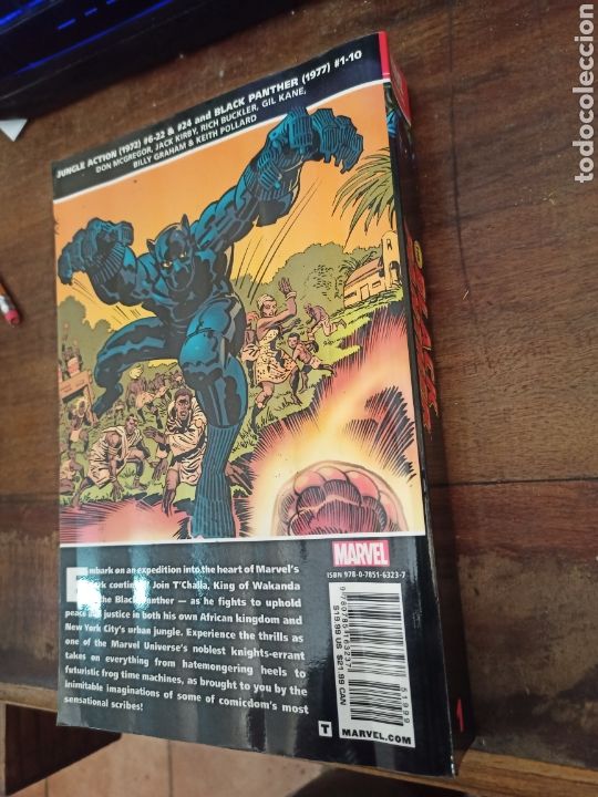 C&oacute;mics: BLACK PANTHER. VOL. 1. ESSENTIAL. MARVEL COMICS. NEW YORK, 2012 - Foto 2