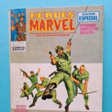 Cómics: COMIC - HEROES MARVEL CON EL CAPITAN SAVAGE - Nº 8 EL ENEMIGO INVISIBLE - 1972 COMPLETO BIEN - VER. Lote 287145913
