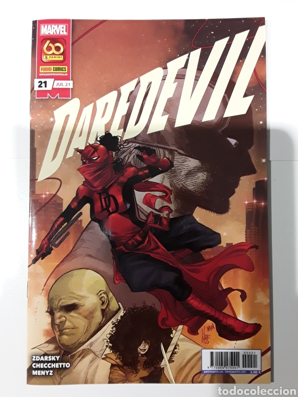 C&oacute;mics: Daredevil 21 (grapa) - Zdarsky, Checchetto, Menyz - Panini / Marvel - Foto 1
