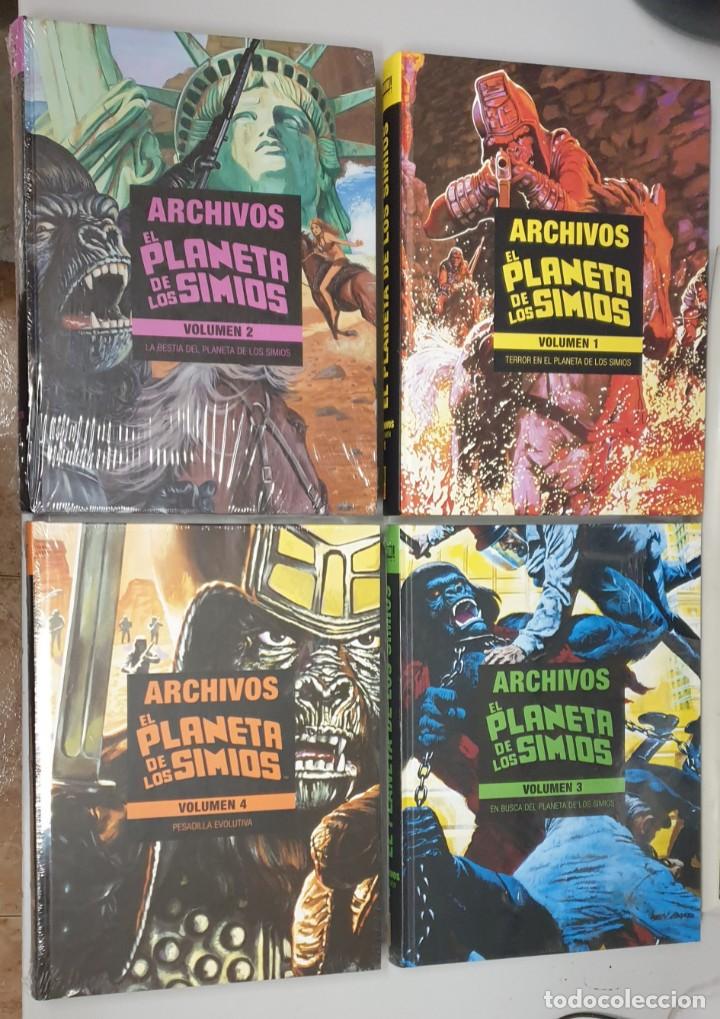 ARCHIVOS EL PLANETA DE LOS SIMIOS ¡ COMPLETA 4 NUMEROS ! PANINI (Tebeos y Comics - Panini - Marvel Comic)