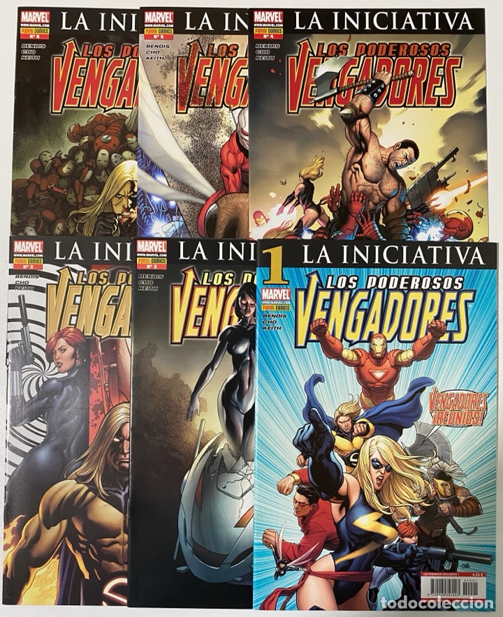 C&oacute;mics: PODEROSOS VENGADORES PANINI (COMPLETA) 36 n&uacute;meros - Foto 2