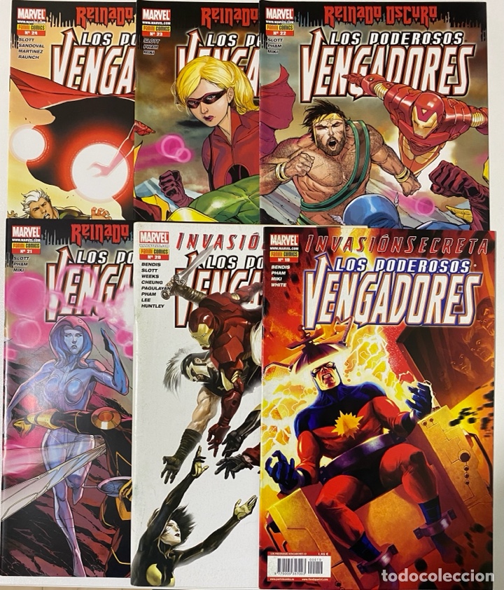 C&oacute;mics: PODEROSOS VENGADORES PANINI (COMPLETA) 36 n&uacute;meros - Foto 5