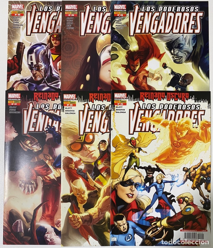 C&oacute;mics: PODEROSOS VENGADORES PANINI (COMPLETA) 36 n&uacute;meros - Foto 6