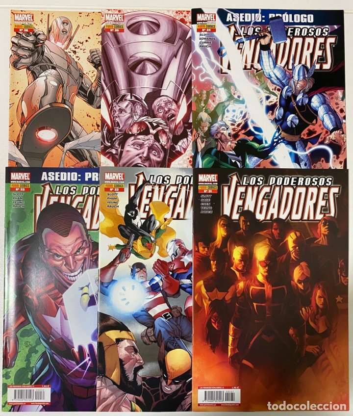 C&oacute;mics: PODEROSOS VENGADORES PANINI (COMPLETA) 36 n&uacute;meros - Foto 7