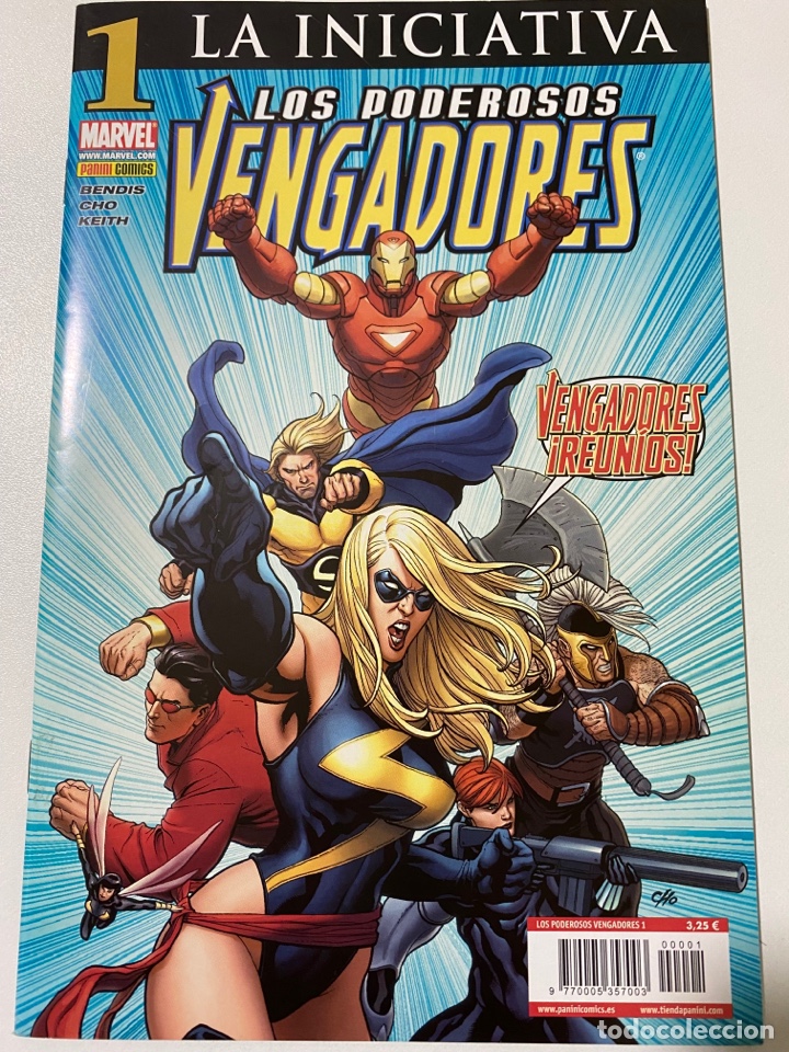 C&oacute;mics: PODEROSOS VENGADORES PANINI (COMPLETA) 36 n&uacute;meros - Foto 1