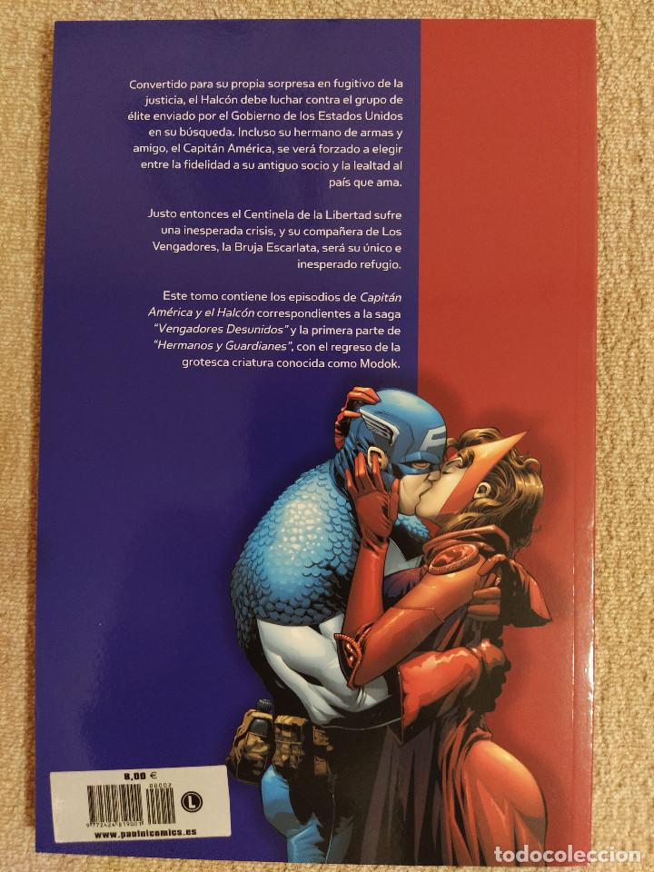 C&oacute;mics: Capit&aacute;n Am&eacute;rica y el Halcon: Desunidos. Tomo 2. Panini. Impecable - Foto 2