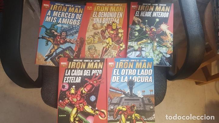 C&oacute;mics: MARVEL GOLD: IRON MAN (5 TOMOS) - PANINI - Foto 1