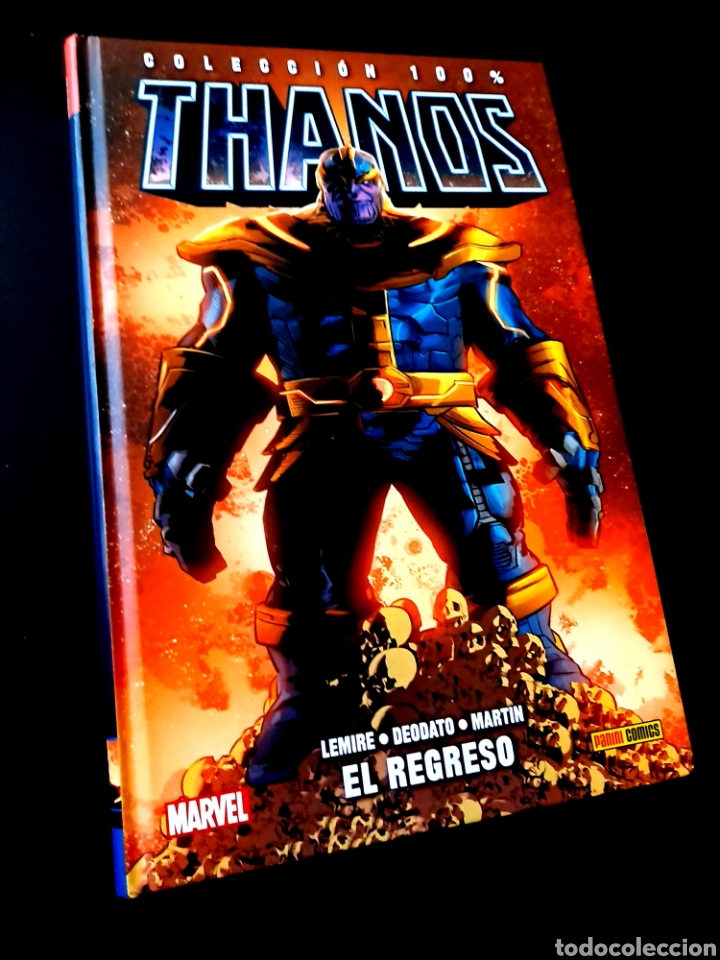C&oacute;mics: DE KIOSCO THANOS EL REGRESO COLECCION 100 % 1 COMICS MARVEL PANINI - Foto 1