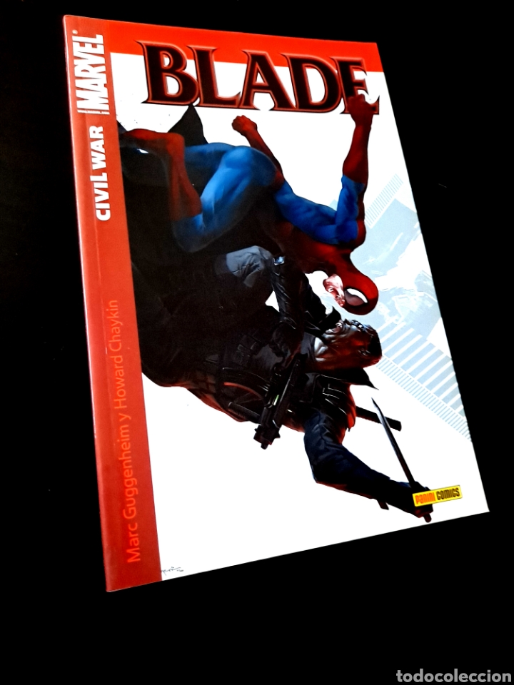 C&oacute;mics: DE KIOSCO BLADE CIVIL WAR COMICS MARVEL PANINI - Foto 1
