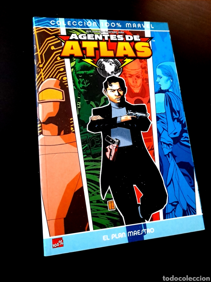 C&oacute;mics: EXCELENTE ESTADO AGENTES DE ATLAS EL GRAN PLAN COLECCION 100 % COMICS MARVEL PANINI - Foto 1