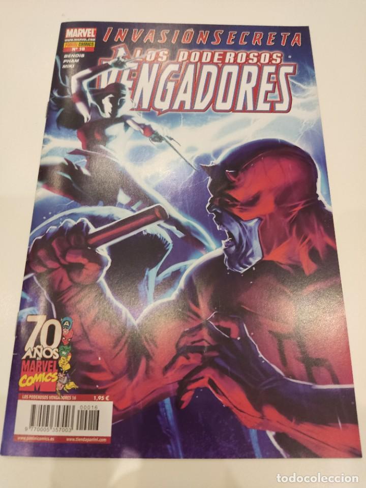 C&oacute;mics: LOS PODEROSOS VENGADORES. VOL. 1 NUM 16. INVASION SECRETA - Foto 1