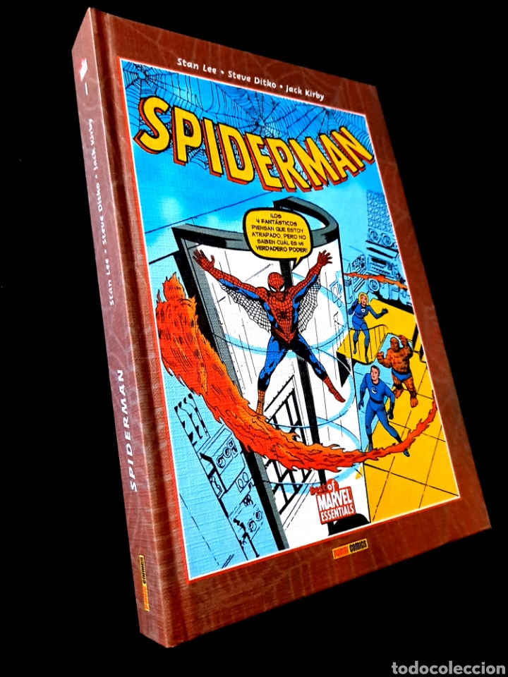 C&oacute;mics: DE KIOSCO SPIDERMAN 1 BEST OF MARVEL ESSENTIALS COMICS PANINI - Foto 1