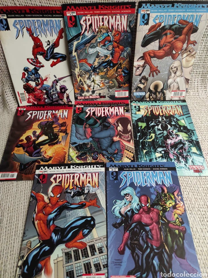 marvel knights spiderman, lote de 8 ejemplares - Buy Marvel comics,  publisher Panini on todocoleccion