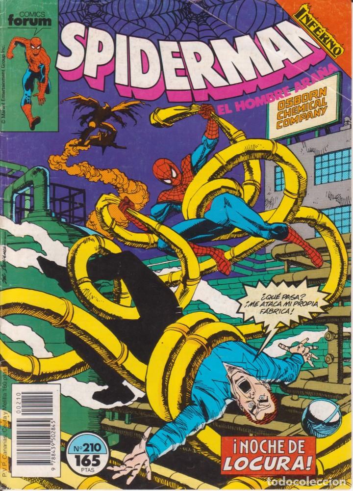 C&oacute;mics: C&Oacute;MIC ` SPIDERMAN &acute; N&ordm; 210 V1 MARVEL. ED.FORUM / PLANETA - Foto 1