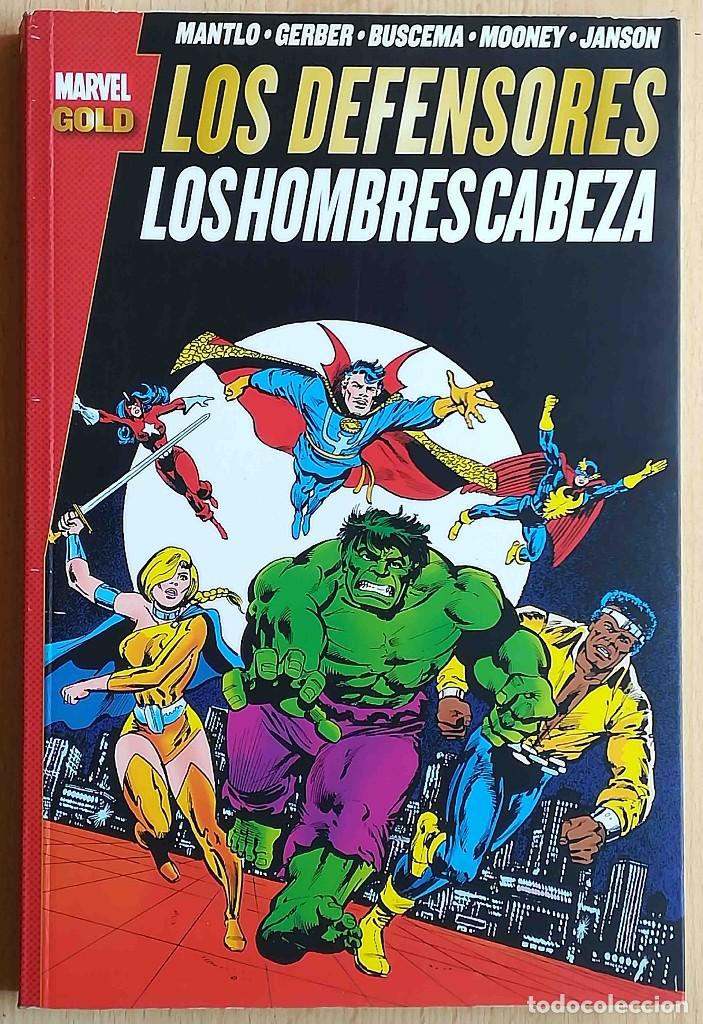 C&oacute;mics: Marvel Gold - Los defensores - Los hombres cabeza - Foto 1