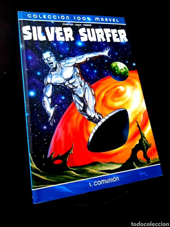C&oacute;mics: EXCELENTE ESTADO SILVER SURFER 1 COMUNION COLECCION 100 % PANINI - Foto 1