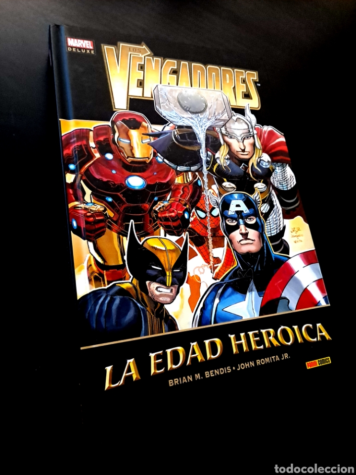 C&oacute;mics: EXCELENTE ESTADO LOS VENGADORES LA EDAD HEROICA COMICS PANINI - Foto 1