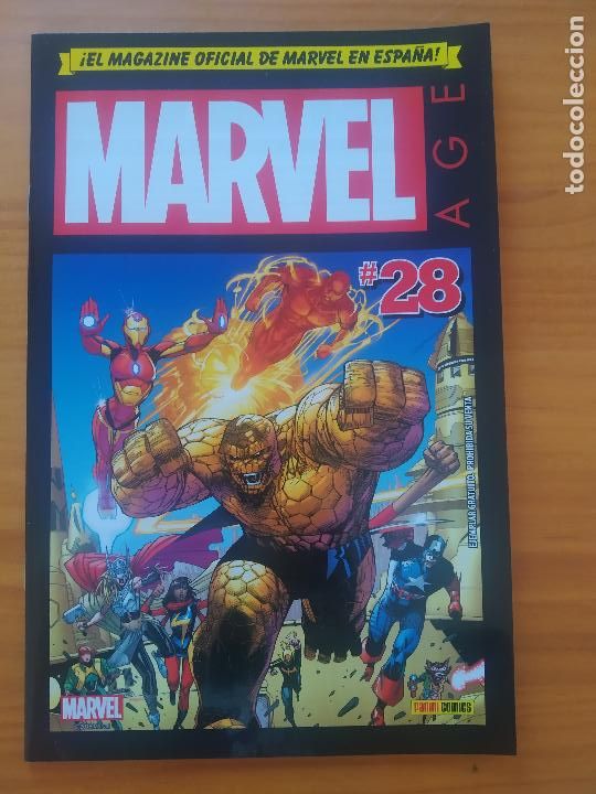 C&oacute;mics: MARVEL AGE # 28 - EL MAGAZINE OFICIAL DE MARVEL EN ESPA&Ntilde;A - PANINI (GP) - Foto 1