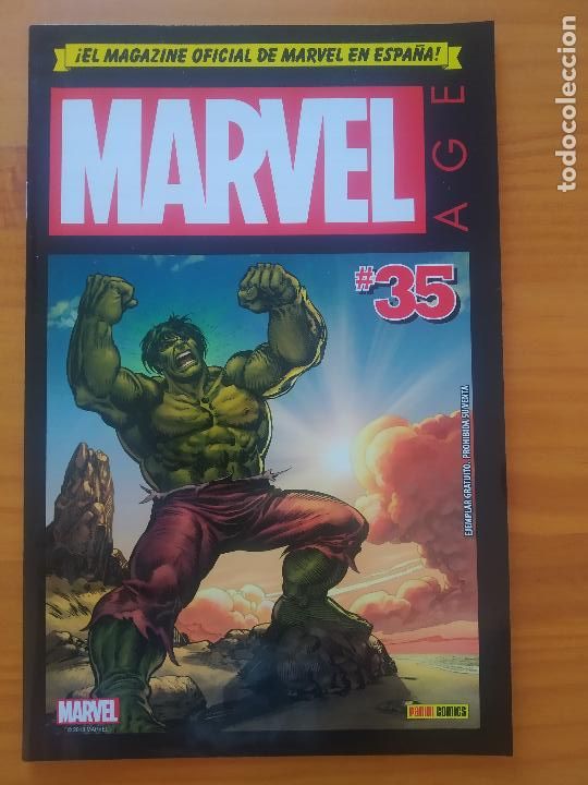 C&oacute;mics: MARVEL AGE # 35 - EL MAGAZINE OFICIAL DE MARVEL EN ESPA&Ntilde;A - PANINI (GP) - Foto 1