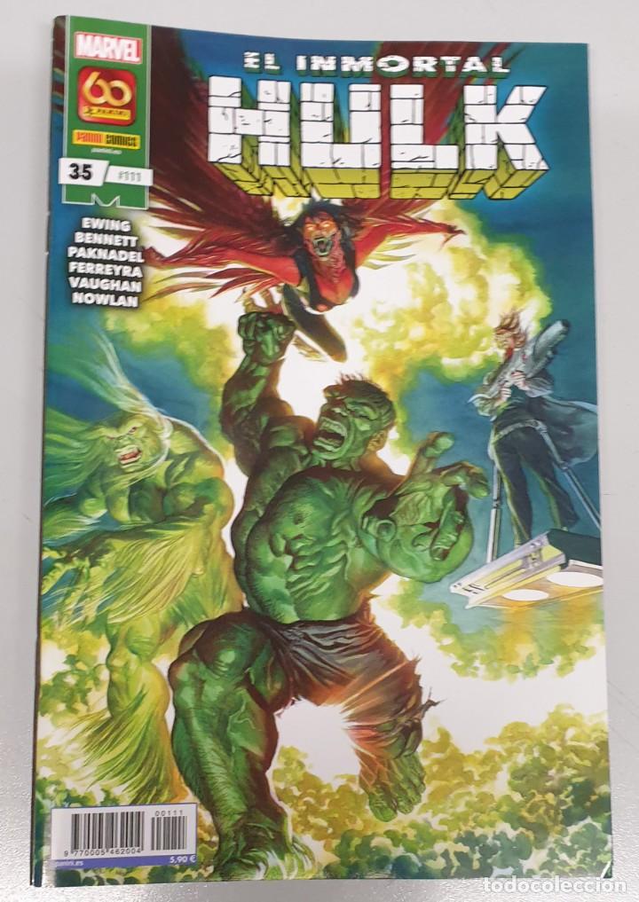 C&oacute;mics: EL INMORTAL HULK N&ordm; 35 / 111 - AL EDWING / MARVEL - PANINI - Foto 1