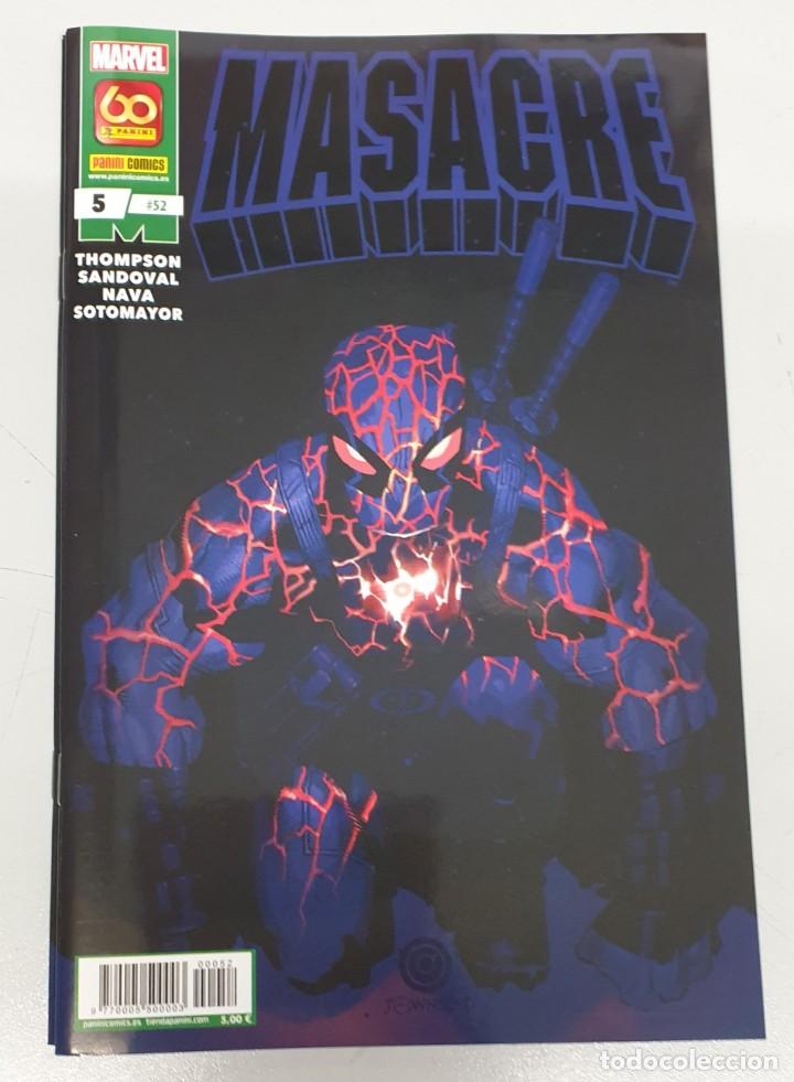 C&oacute;mics: MASACRE VOL 4 N&ordm; 52 / 5 / MARVEL - PANINI - Foto 1