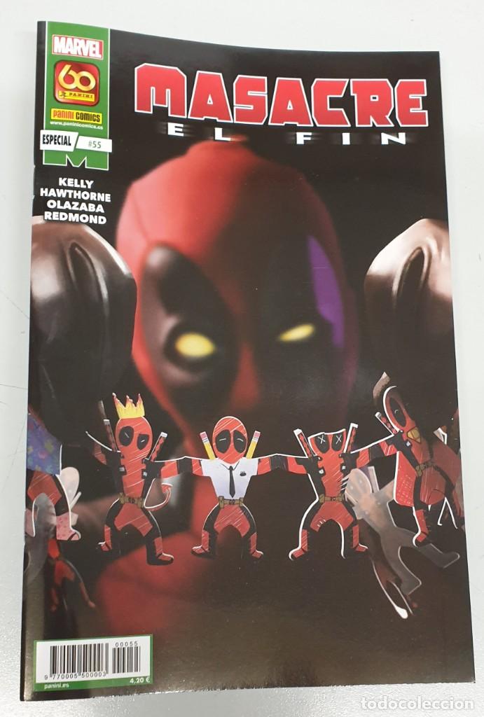 C&oacute;mics: MASACRE VOL 4 N&ordm; 55 : EL FIN / MARVEL - PANINI - Foto 1