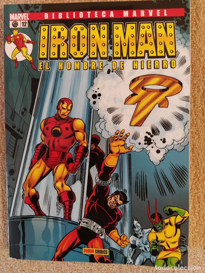 C&oacute;mics: Bibiloteca Marvel. Iron Man (El Hombre de Hierro). N&uacute;mero 12. Panini. Impecable - Foto 1