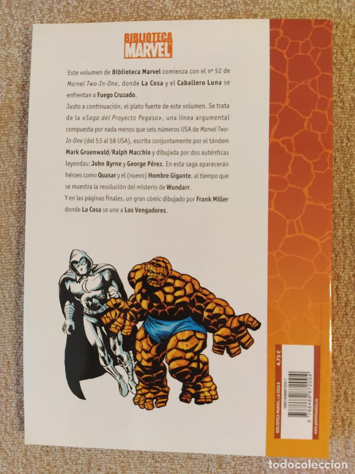 C&oacute;mics: Bibiloteca Marvel. La Cosa 8. Marvel Two-in-One (saga Proyecto Pegaso). Panini. Impecable - Foto 2
