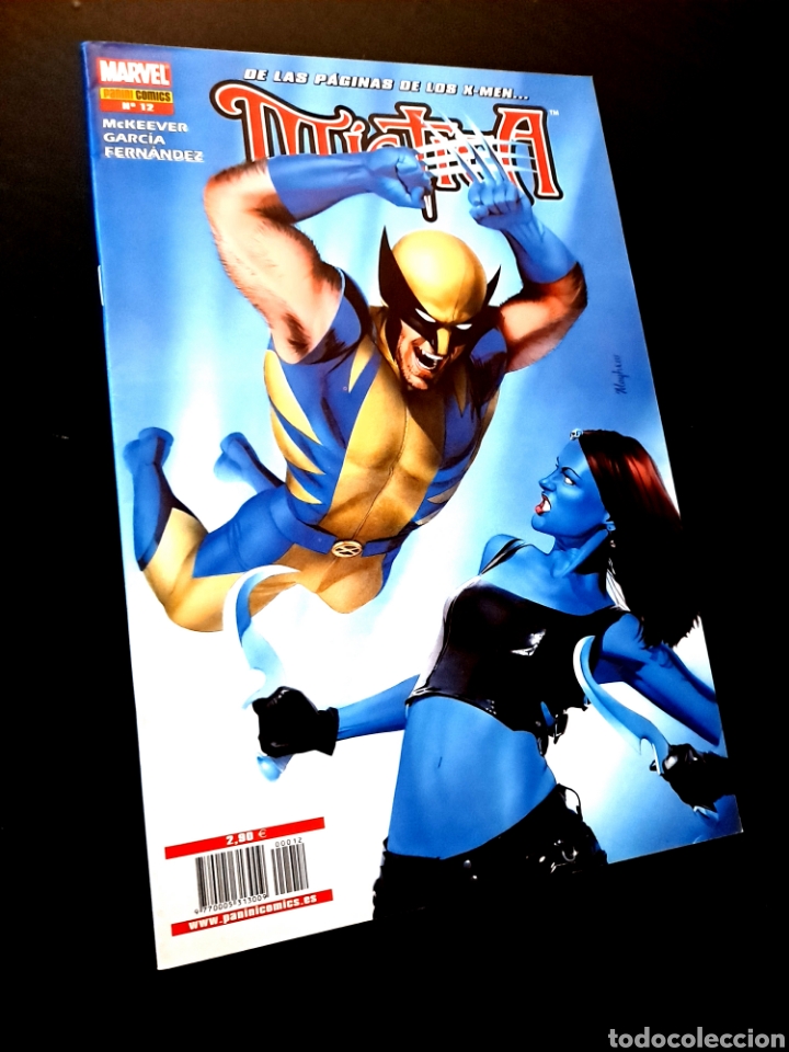 C&oacute;mics: CASI EXCELENTE ESTADO MISTICA 12 COMICS PANINI MARVEL - Foto 1