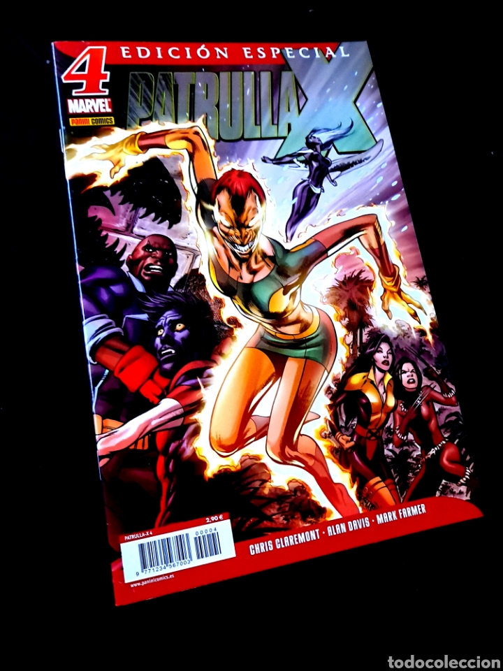 C&oacute;mics: EXCELENTE ESTADO PATRULLA X 4 COMICS PANINI MARVEL - Foto 1