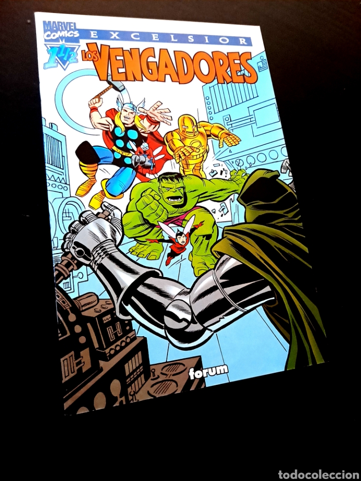 C&oacute;mics: EXCELENTE ESTADO LOS VENGADORES 1 1/2 EXCELSIOR COMICS FORUM MARVEL - Foto 1