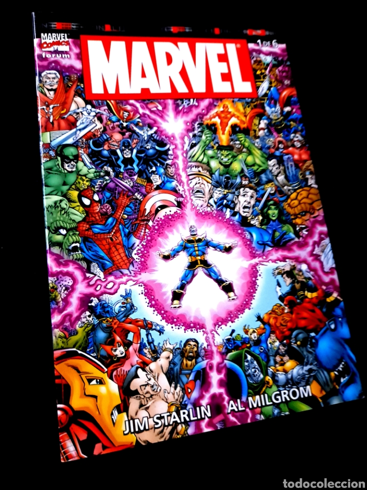 C&oacute;mics: EXCELENTE ESTADO UNIVERSO MARVEL EL FIN 1 COMICS PANINI - Foto 1