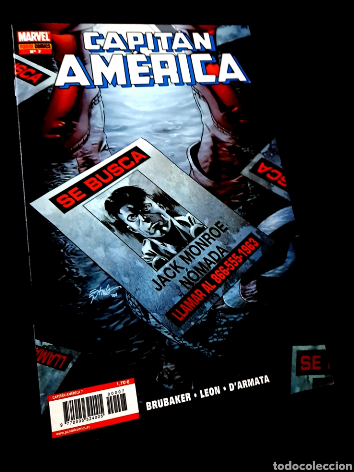 C&oacute;mics: DE KIOSCO CAPITAN AMERICA 7 COMICS PANINI - Foto 1