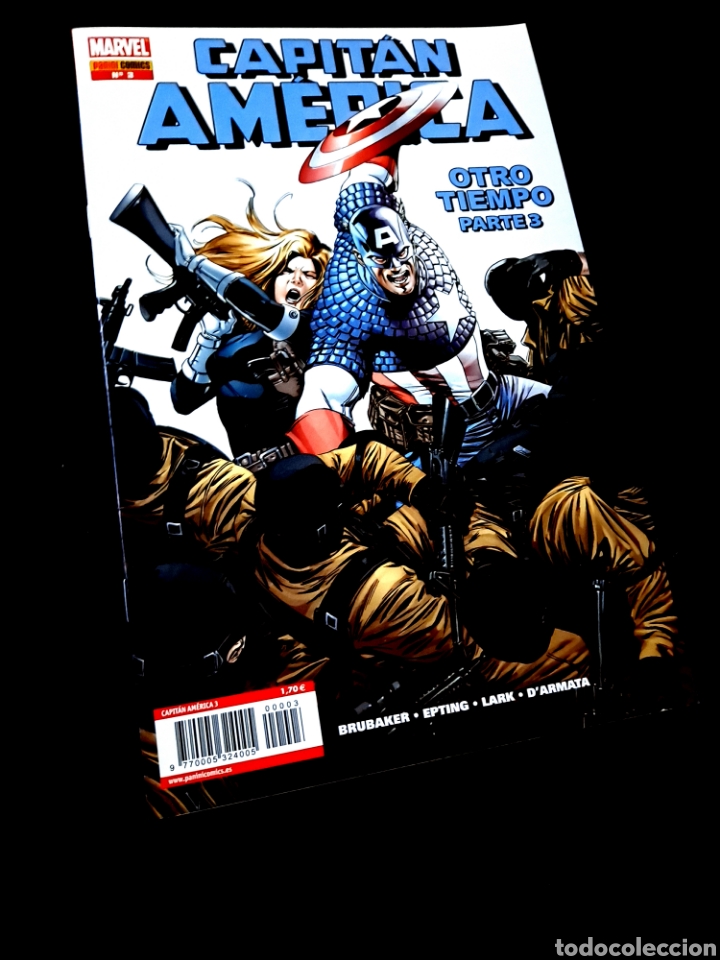 C&oacute;mics: EXCELENTE ESTADO CAPITAN AMERICA 3 COMICS PANINI - Foto 1