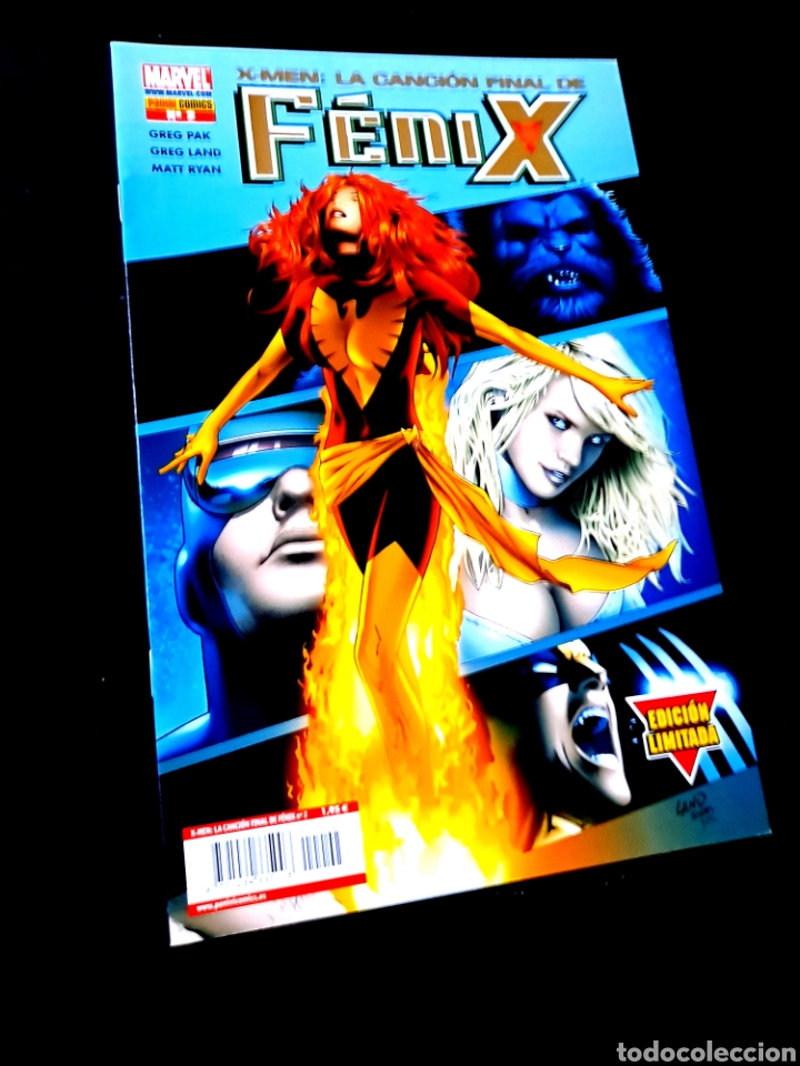 C&oacute;mics: DE KIOSCO X MEN LA CANCION FINAL DE FENIX 2 COMICS PANINI - Foto 1