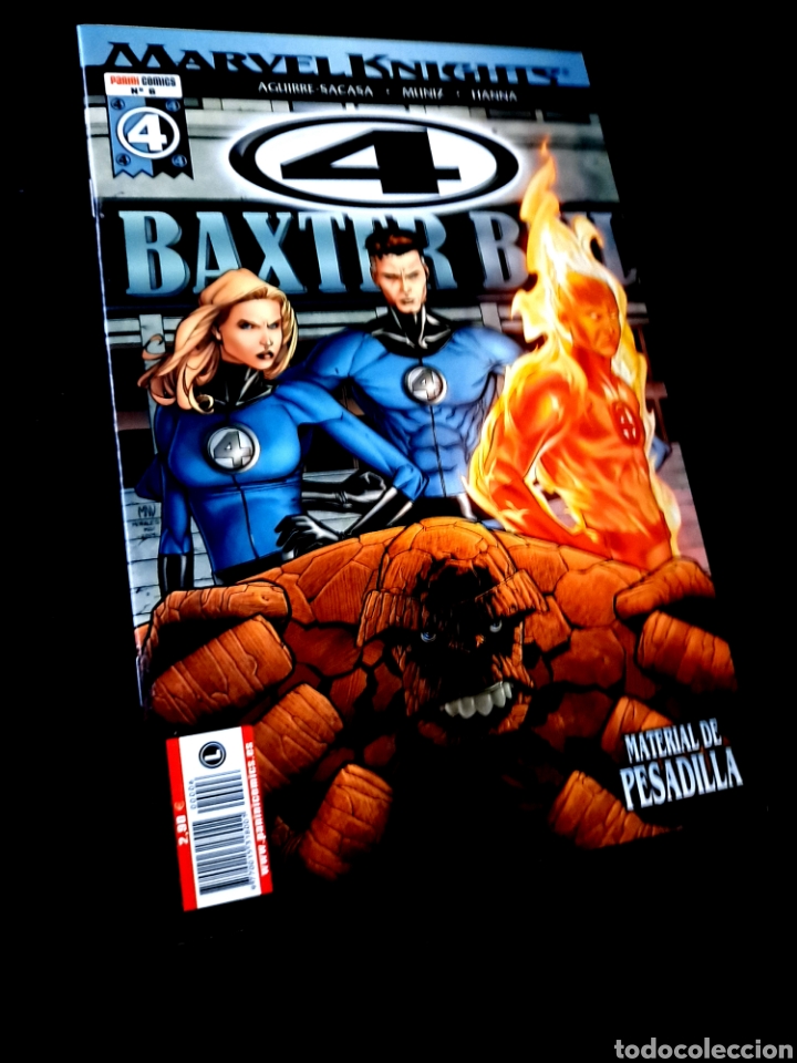 C&oacute;mics: EXCELENTE ESTADO LOS 4 FANTASTICOS 8 MARVEL KNIGHTS COMICS PANINI - Foto 1