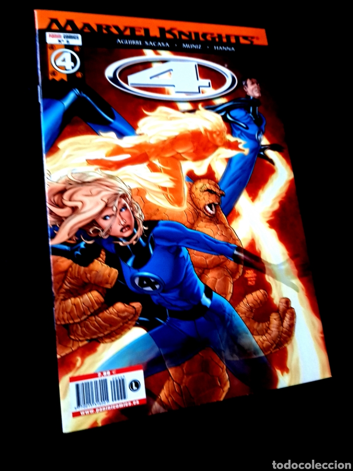 C&oacute;mics: EXCELENTE ESTADO LOS 4 FANTASTICOS 5 MARVEL KNIGHTS COMICS PANINI - Foto 1
