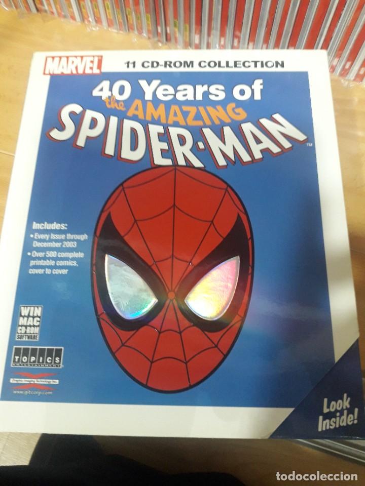 C&oacute;mics: SPIDERMAN 40 A&Ntilde;OS DE COMICS EN CD - Foto 1