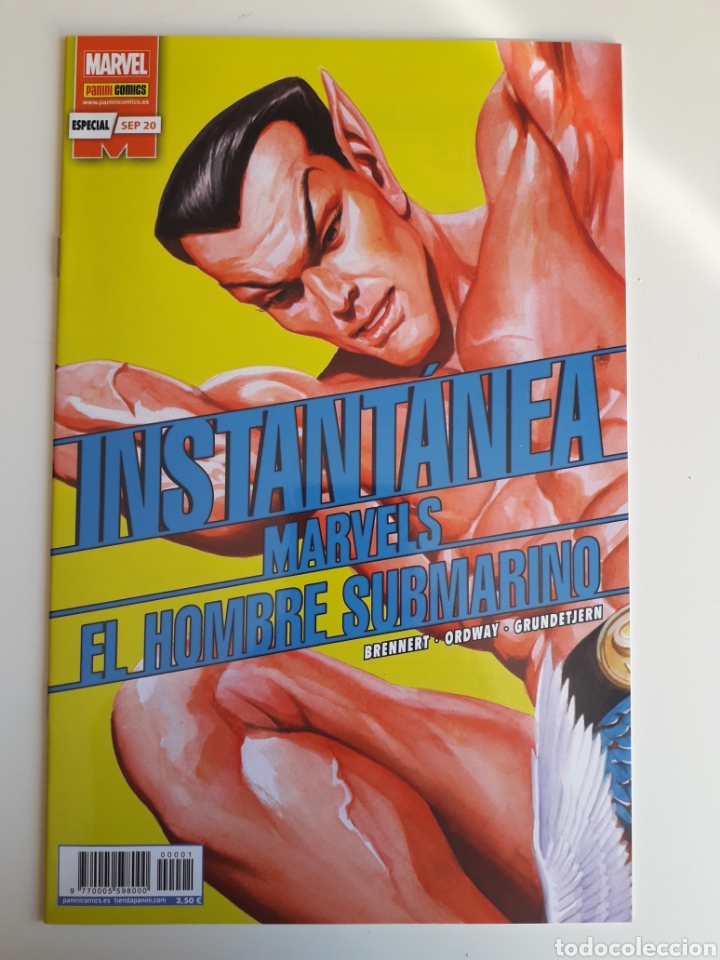 C&oacute;mics: Instant&aacute;nea Marvels. El Hombre Submarino