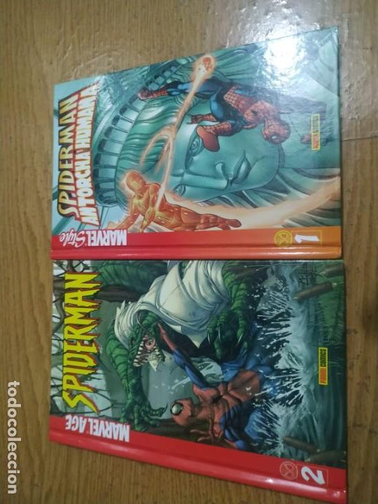 C&oacute;mics: PANINI MARVEL AGE SPIDERMAN 4 TOMOS - Foto 1