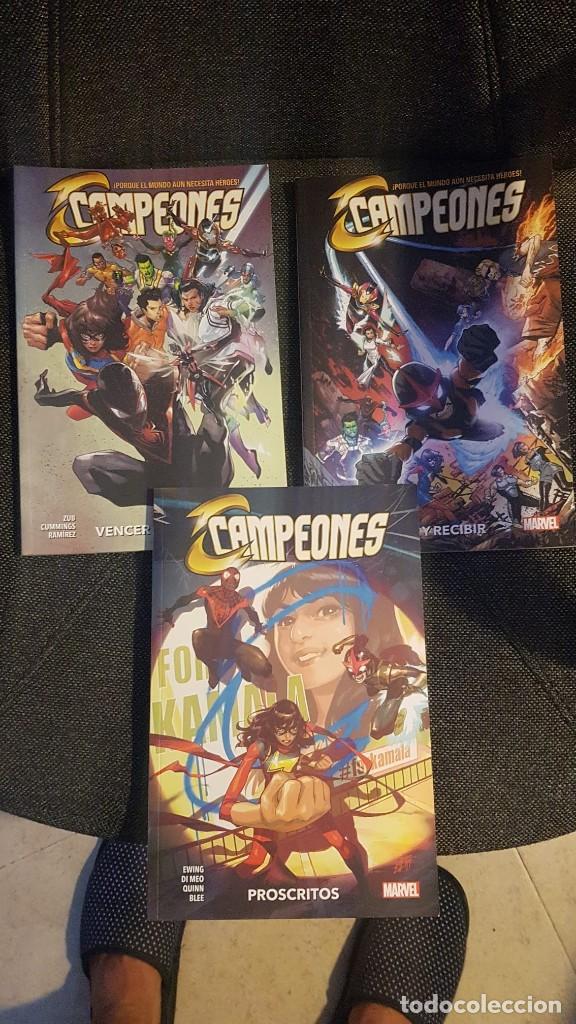 C&oacute;mics: CAMPEONES VOL.2 (OBRA COMPLETA 3 TOMOS) - PANINI - Foto 1