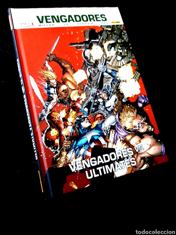 C&oacute;mics: EXCELENTE ESTADO ULTIMATE VENGADORES VS ULTIMATES COMICS PANINI MARVEL - Foto 1