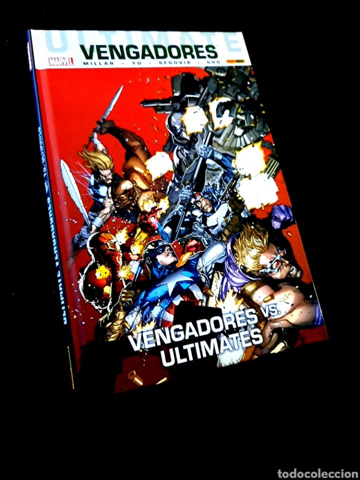 C&oacute;mics: EXCELENTE ESTADO ULTIMATE 65 VENGADORES VS ULTIMATES 4 COMICS PANINI MARVEL - Foto 1
