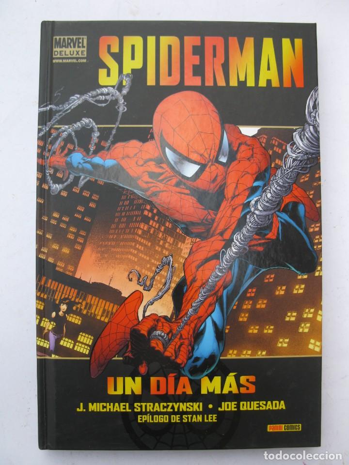 C&oacute;mics: SPIDERMAN - UN D&Iacute;A M&Aacute;S - MARVEL DELUXE - PANINI COMICS - A&Ntilde;O 2012. - Foto 1
