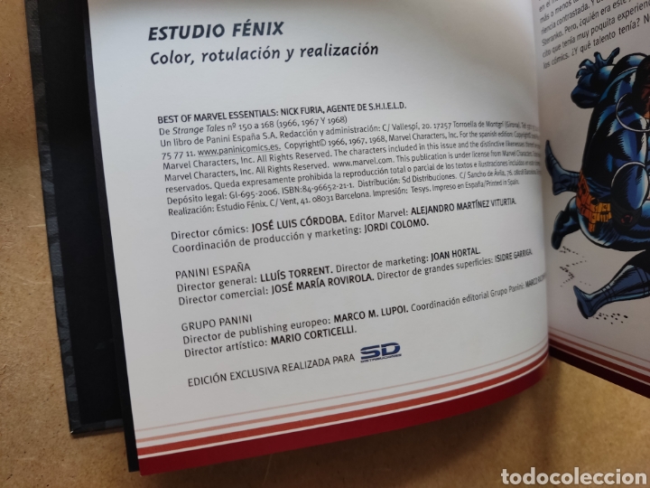 C&oacute;mics: NICK FURIA AGENTE DE S.H.I.E.L.D. MARVEL ESSENTIALS COMIC 2006 - Foto 3