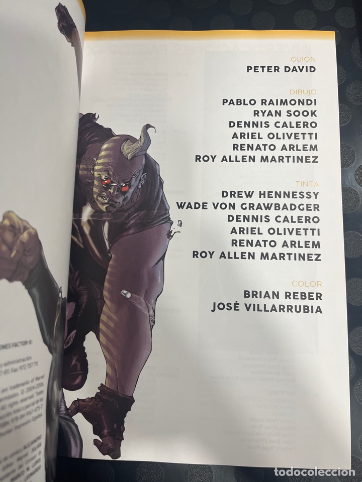 C&oacute;mics: MARVEL COLLECTION N.4 FACTOR X N.1 ESPERA LO INESPERADO ( 2018/2020 ) - Foto 3
