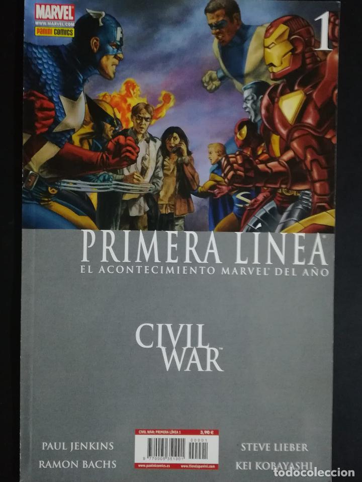 C&oacute;mics: PRIMERA LINEA CIVIL WAR 1 - Foto 1