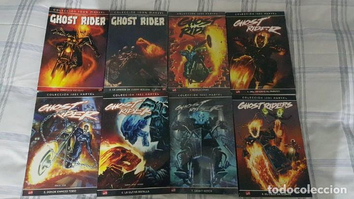 C&oacute;mics: 100% MARVEL - GHOST RIDER (OBRA COMPLETA 8 TOMOS) - PANINI