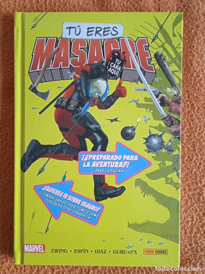 C&oacute;mics: TU ERES MASACRE - PANINI - TAPA DURA - IMPECABLE - - Foto 1