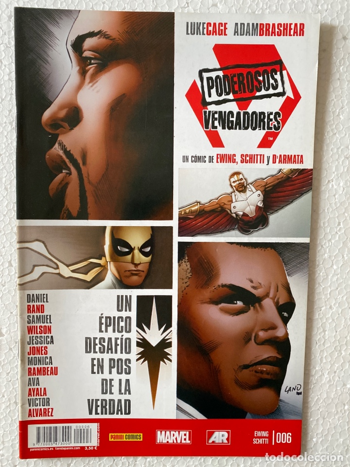 C&oacute;mics: PODEROSOS VENGADORES #006 - PANINI - IMPECABLE ESTADO - Foto 1